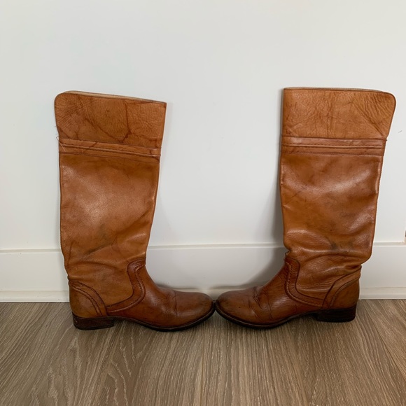 Frye Tall Leather Boots - Picture 2 of 2